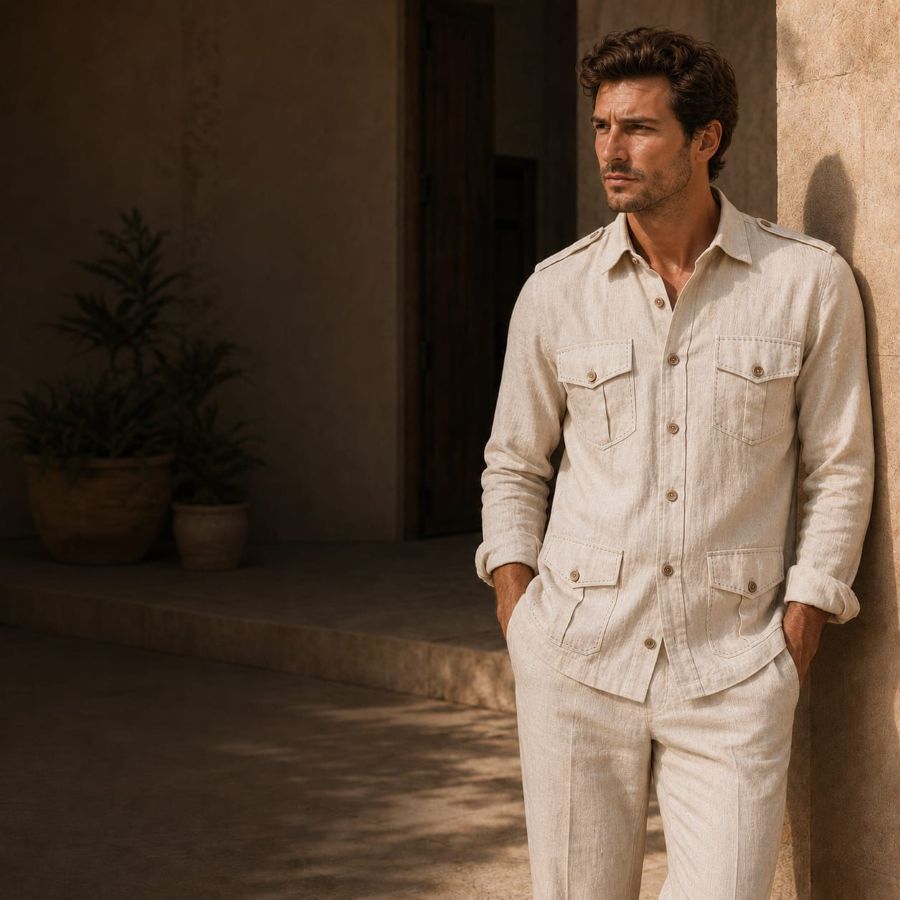 Breclo Linen Heritage Shirt
