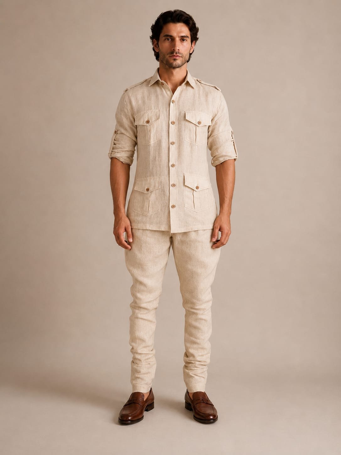Styled Look – Breclo Pure Linen Trousers